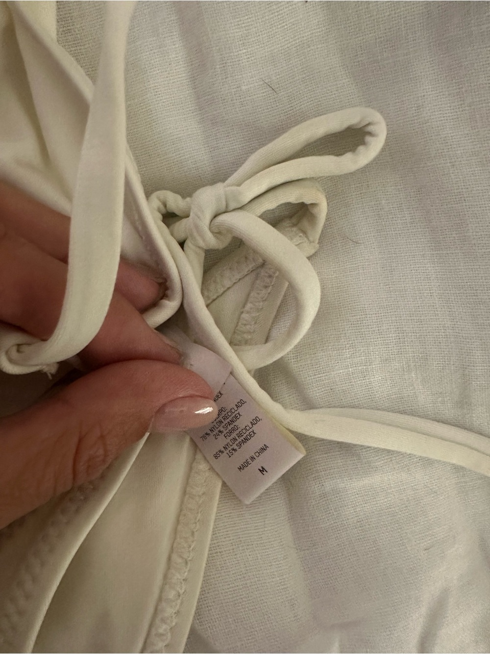 Skims white String Bikini - Picture 4 of 6